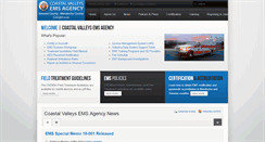 Desktop Screenshot of coastalvalleysems.org